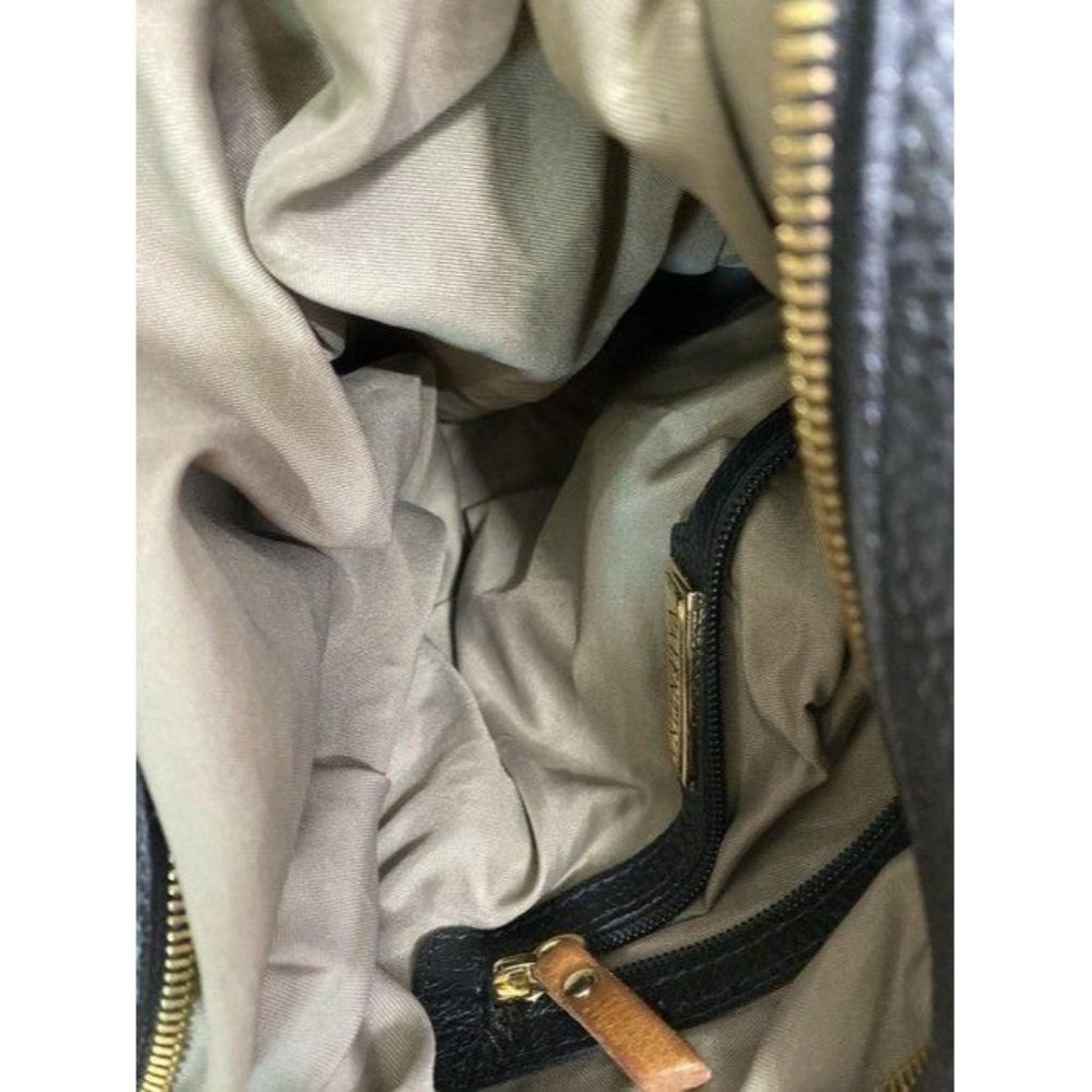 valentina black orange shoulder bag - Picture 9 of 11